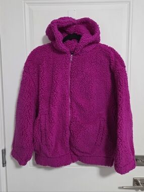 NWT - Gap Teen Girls' Oversized Padded Sherpa Jacket - Size 12Y